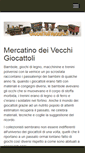 Mobile Screenshot of giocattolivecchi.it